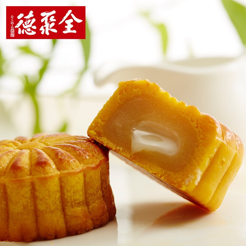 全聚德 仿膳 月饼御龙锦月月饼礼盒巧克力流芯白莲蛋黄糕点礼盒 1040G