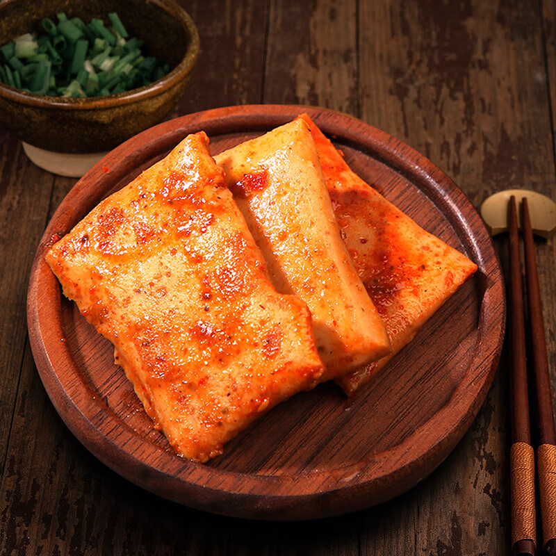 味滋源 鱼豆腐零食豆干小吃休闲食品香辣豆腐干充饥夜宵 512g 袋高清大图