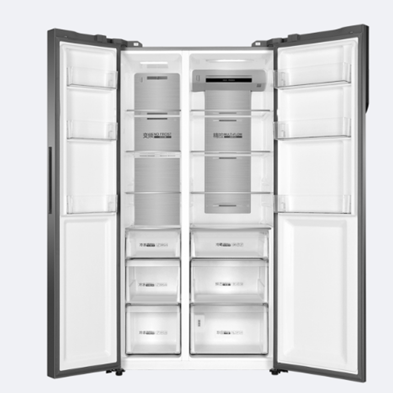 海尔 (Haier) BCD-601WDCE 二级能效风冷变频对开门冰箱(送~货入户)