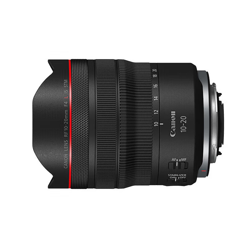 佳能(Canon)RF10-20mmF4LISSTM全画幅微单超广角变焦镜头风光建筑星空摄影RF卡口镜头高清大图