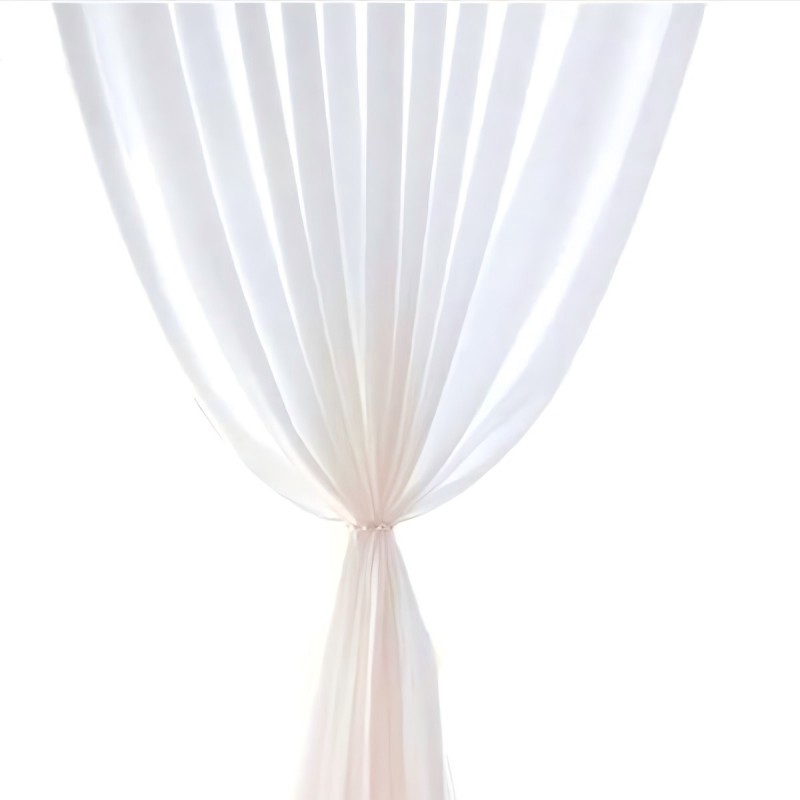 梦丽赛 白色纱帘窗纱 100cm×270cm(米)高清大图