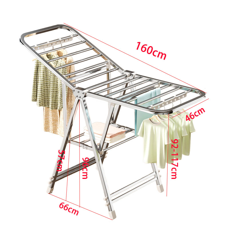芙瑞塔晾晒架1.6米个高清大图
