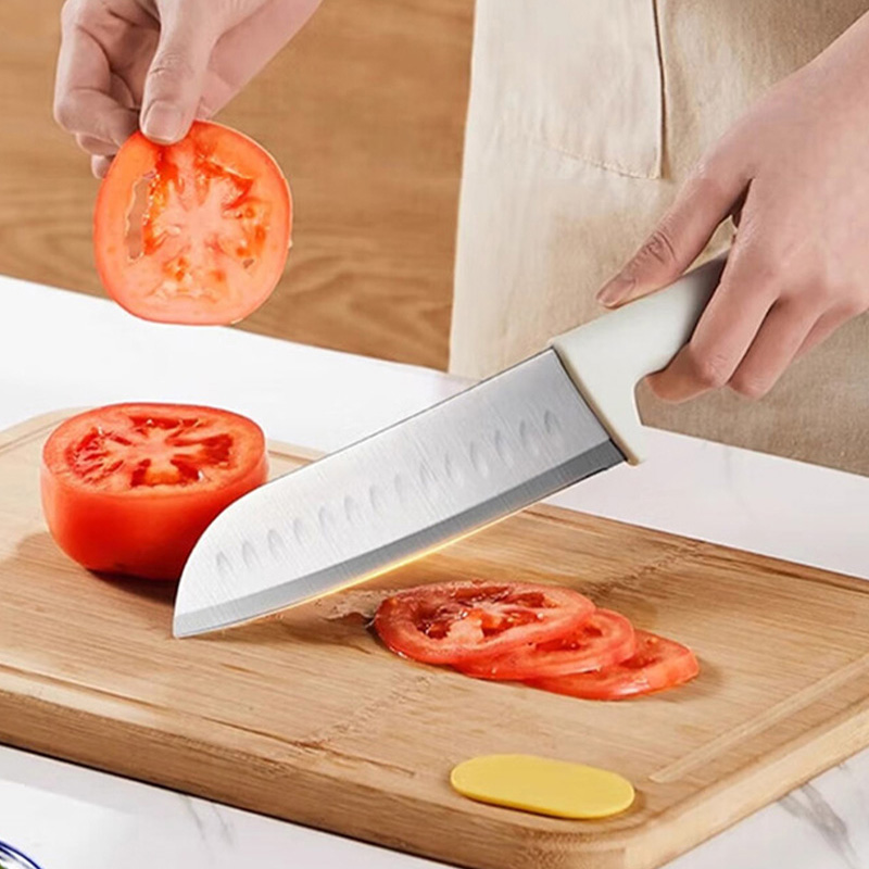 温仑山刀具五件套配重底座握感舒适月光石系列刀具套装VE088高清大图