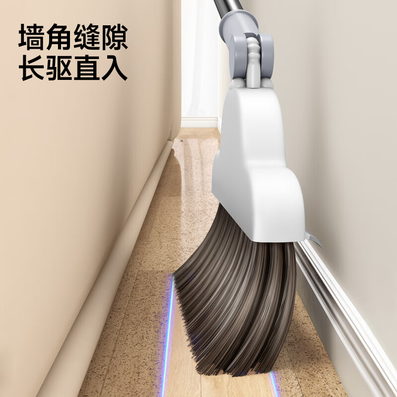 五月花 扫把簸箕套装笤帚畚箕可折叠防风梳齿型 YZ-S132 簸箕*1 +扫把*1(单位:套)高清大图