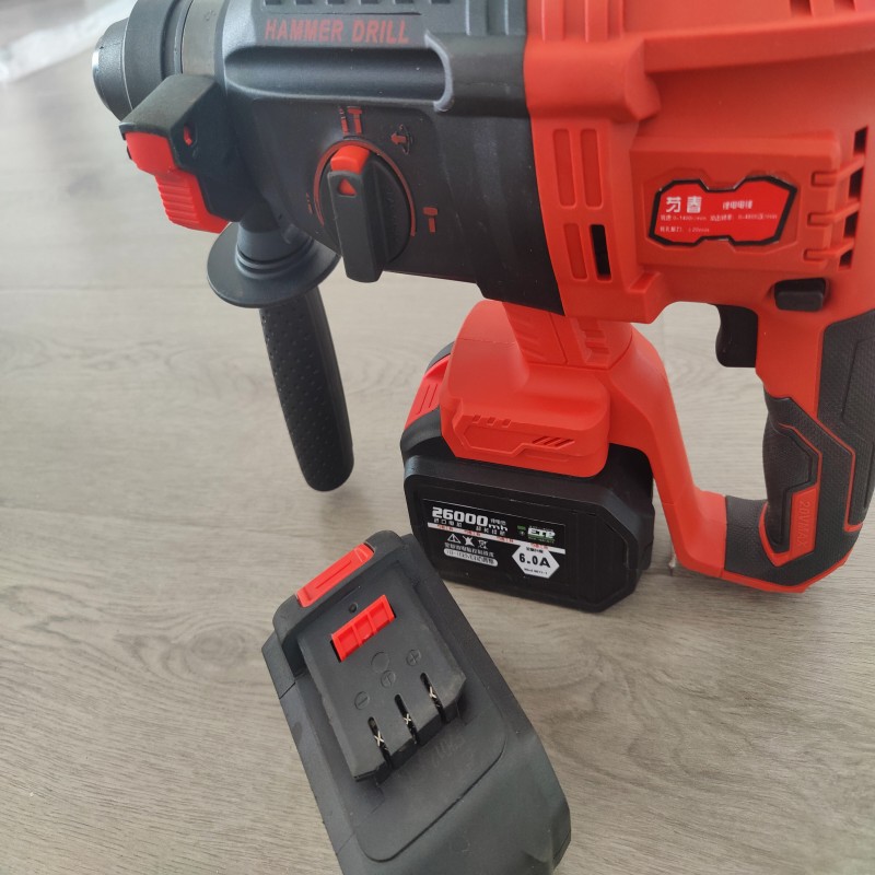 芍春 锂电冲击钻 两电一充WJ-3台高清大图