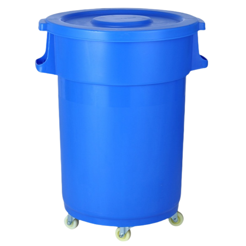 桃锦堂带盖垃圾桶高清大图