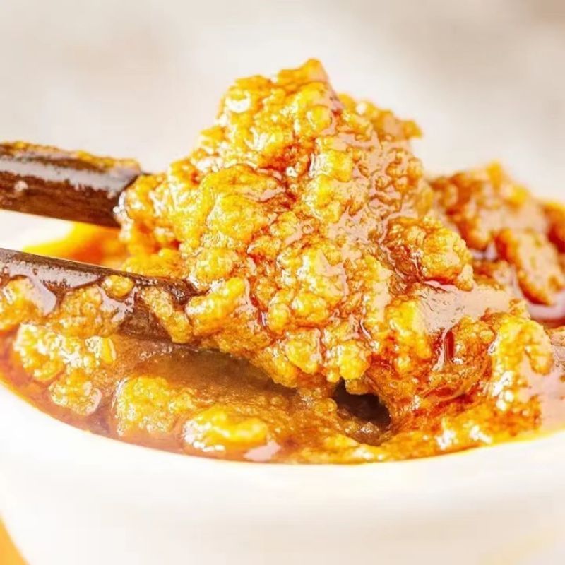 麻辣味道 正宗蟹黄酱蟹黄油纯秃黄蟹膏蟹黄油捞饭拌面蟹粉蟹肉酱