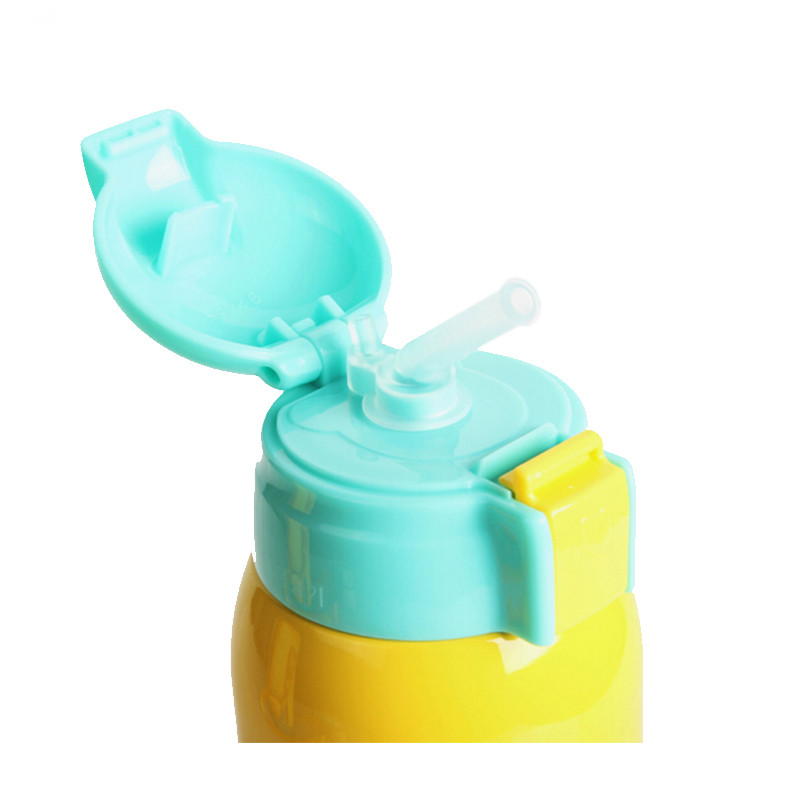 杯具熊 beddybear 母婴幼儿童 316不锈钢大容量两盖保温壶便携式背带宝宝水杯直饮吸管两用杯学饮杯 经典款-小马高清大图