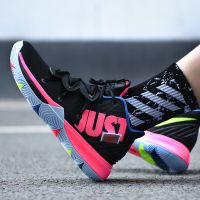 耐克男鞋Kyrie 5欧文5代毒液黑魔法实战气垫篮球鞋-010