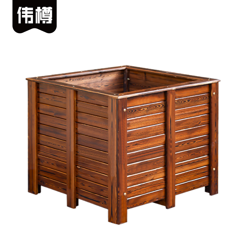 伟樽户外花箱70*70*62cm个高清大图