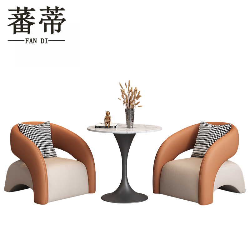 蕃蒂洽谈桌椅1桌2椅套高清大图