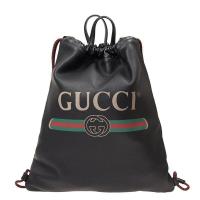 [直营]古驰(GUCCI)大LOGO真皮手提包单肩包 男包