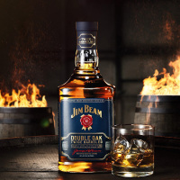 金宾(Jim Beam)洋酒 美国原装进口双桶波本威士忌750ml