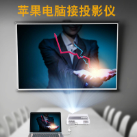 飞利浦miniDP转HDMI 转换器2160P高清视频转接头苹果雷电接口笔记本投影仪连接器 SWR3119BW 白色