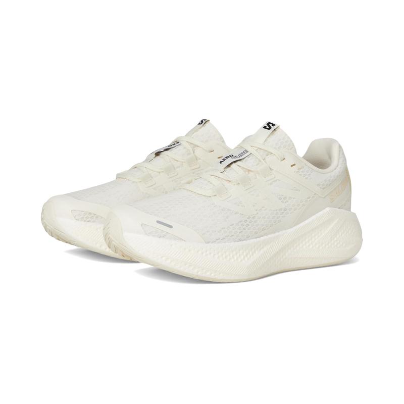 萨洛蒙(SALOMON)女款越野跑鞋轻便缓震透气专业跑步训练鞋 Vanilla_Ice/Vanilla_Ice/Almond 42.5