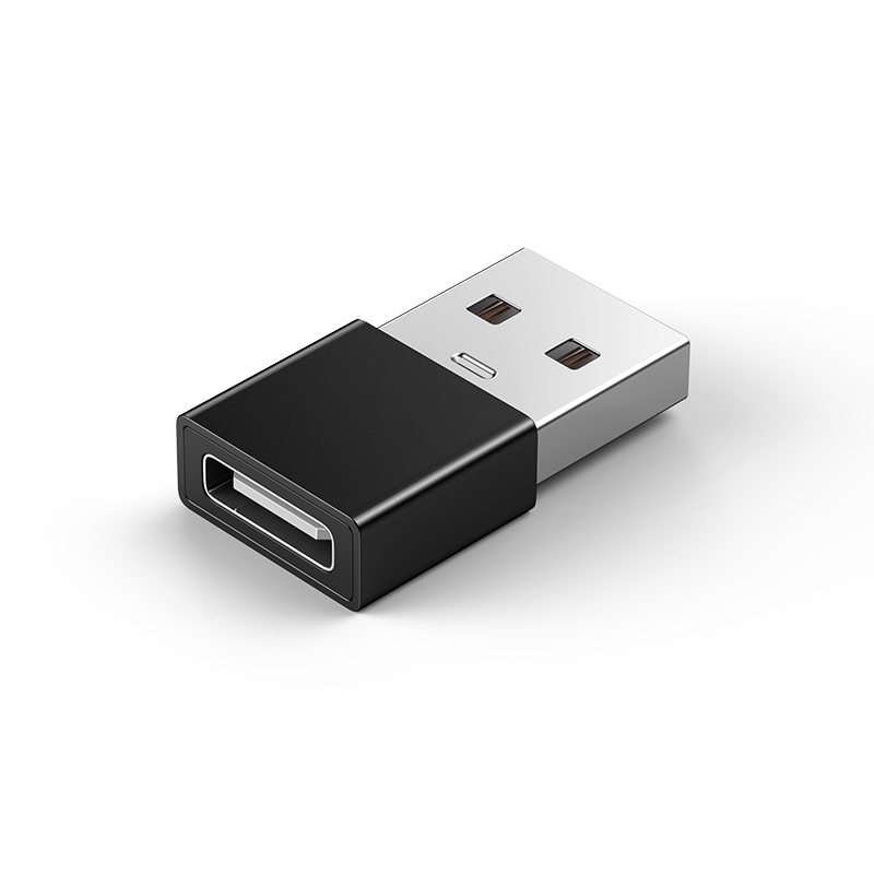 塔菲克(TAFIQ)苹果11手机充电线转接头iPhone12ProPD快充PD线Type-C口转USB接口[银色]2个装