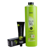 欧莱雅伊诺雅染发膏植物染发剂60g (不含双氧乳)