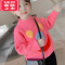 可莉允女童2022年春秋新款韩版时尚笑脸加厚毛衣女宝宝洋气百搭保暖上衣