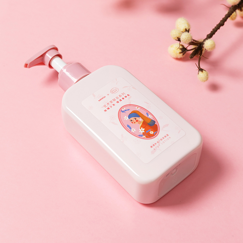 名创优品(miniso) 艺术家联名系列 玫瑰少女保湿身体润肤乳