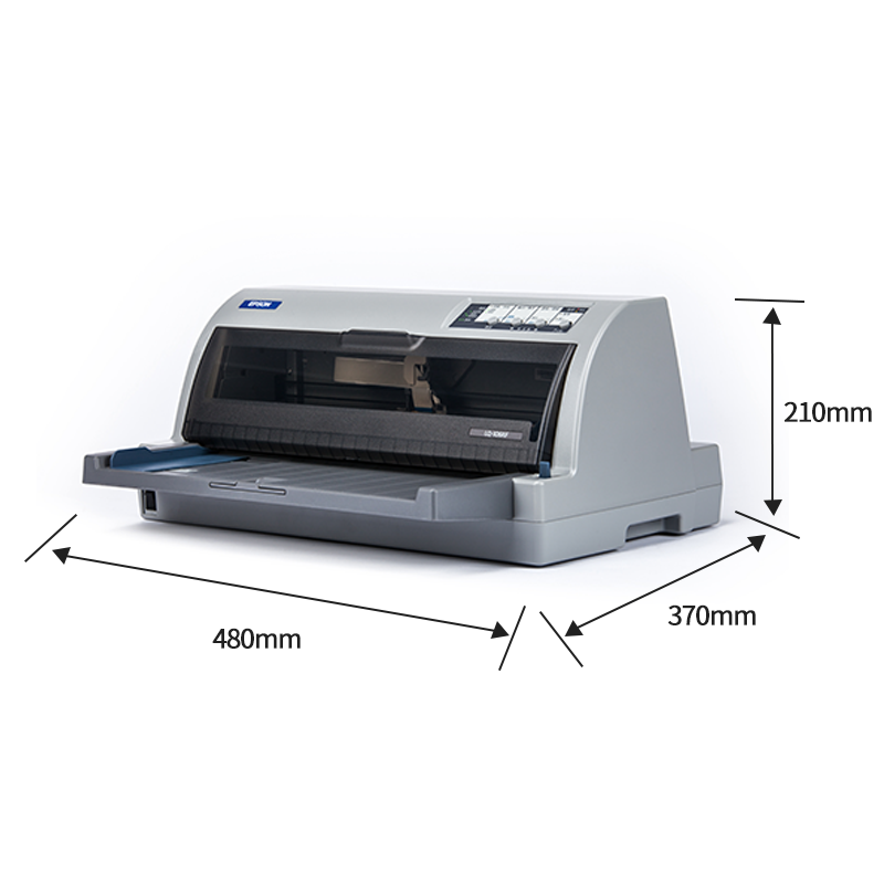 爱普生EPSON LQ-106KF(106列)平推式A3票据快递单针式打印机税控办公报表打印税票营改增办公家用/LQ-680KII/690K/790K/2680K套餐1