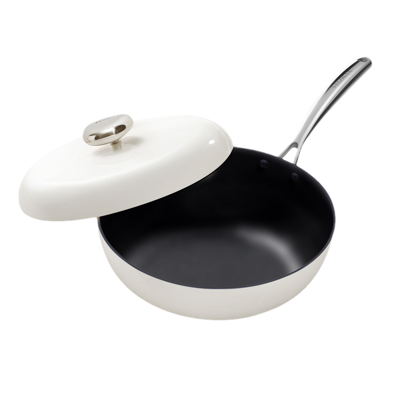 Velosan温仑山鹅卵石0涂层不粘炒锅32cmVE057-32W01高清大图