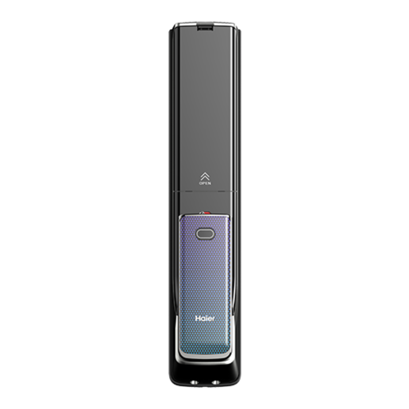 海尔(Haier)HFA-70S-Z 指纹锁 智能锁家用防盗门锁智能门锁电子锁密码锁 烁影黑