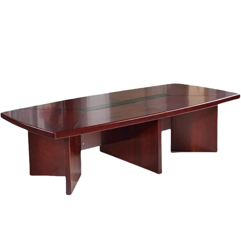 铭思达木质会议桌4000*1600*750mm台高清大图