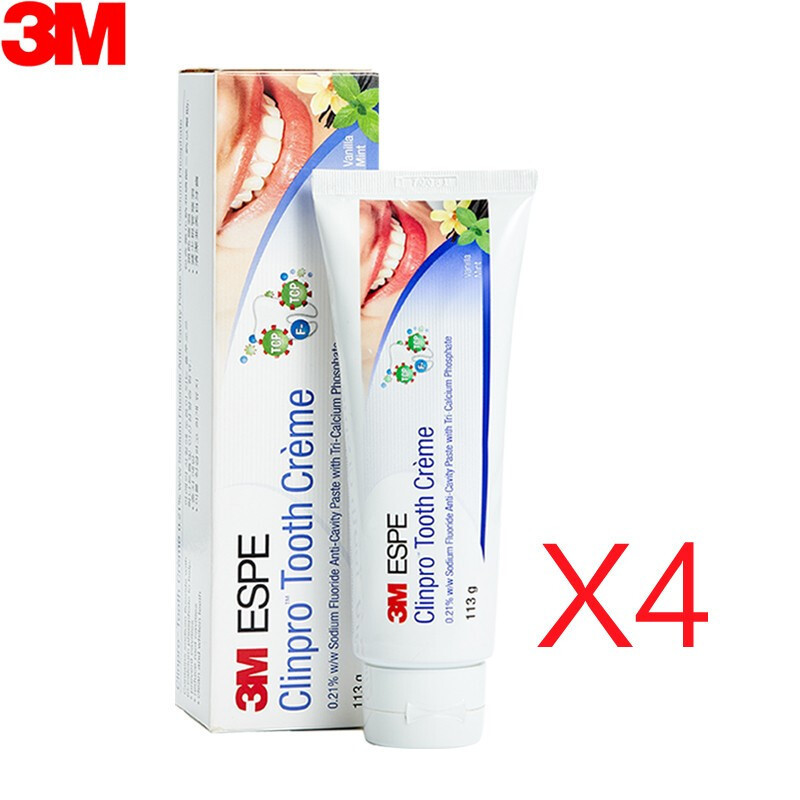 3M可美诺 牙-膏 牙-齿多重修护 牙-膏 美白 口-气清新 防-蛀 固-齿 清洁 牙-膏 4支装
