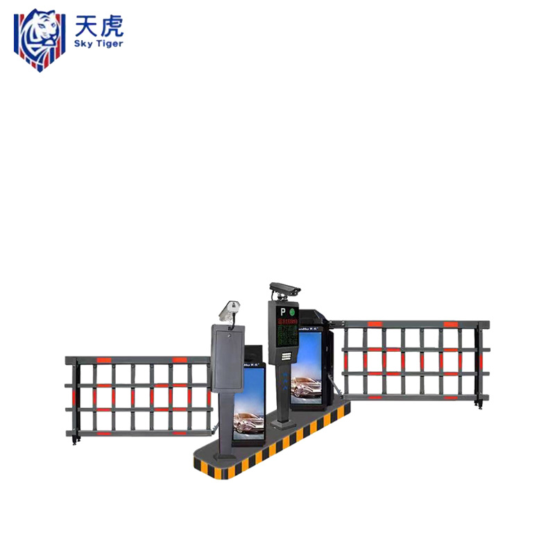 天虎 车牌识别道闸 一进一出(空降款) 台高清大图