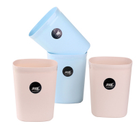 美丽雅maryya 炫彩塑料垃圾桶方形(大) 9L 纸篓