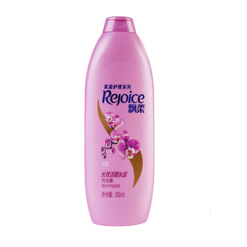飘柔(Rejoice)家庭护理兰花长效洁顺水润洗发露200ML