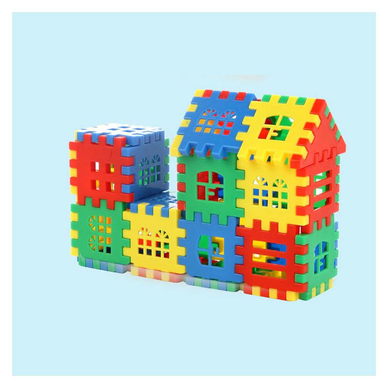 大号积木城堡房子拼装拼插方块早教儿童玩具