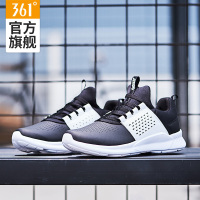 361°男鞋运动鞋2018冬季正品361°时尚潮流跑步鞋减震轻便保暖跑鞋男士