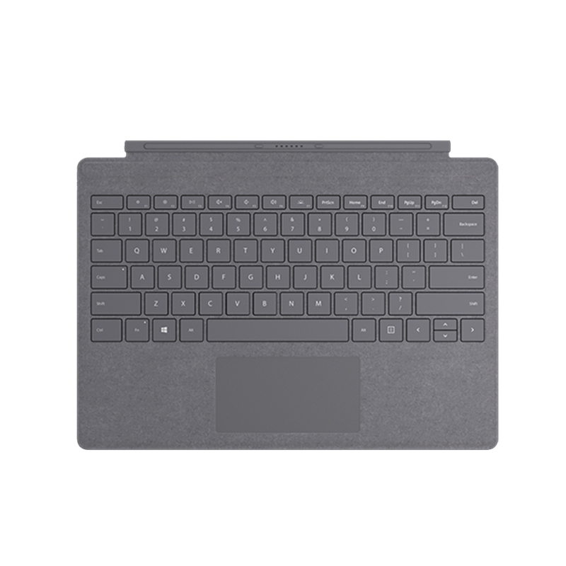 微软(Microsoft)商用 Surface Pro 专业键盘盖(木炭灰)