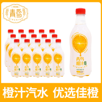 天府可樂 青鸟橙汁国产汽水饮品 橙味碳酸饮料果汁汽水饮品480ml*15瓶整箱