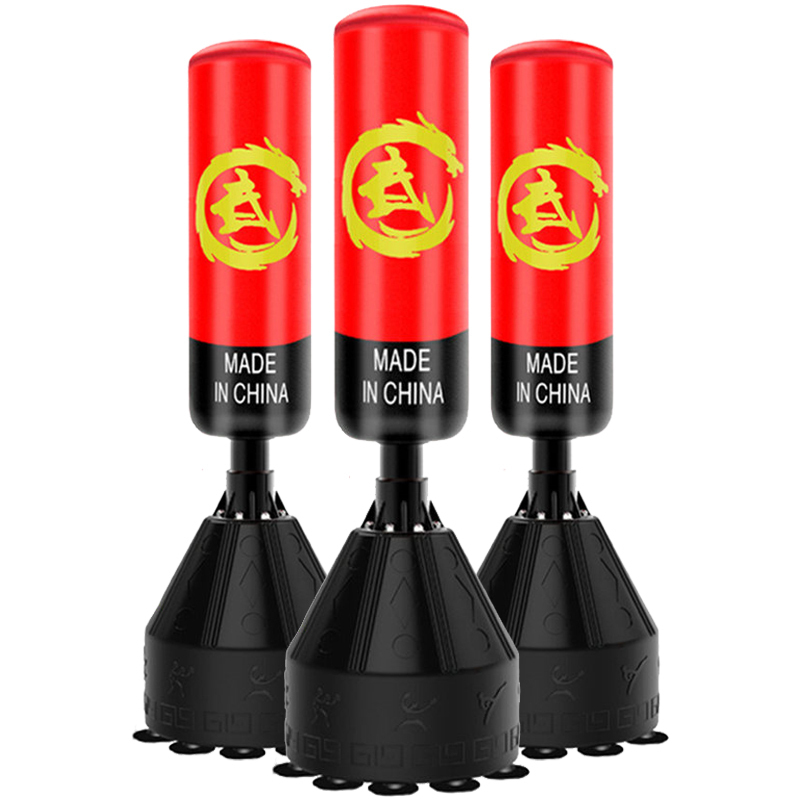 拳击沙袋立式家用不倒翁沙包成人儿童实心散打式跆拳道训练器材