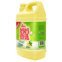 妈妈壹选洗洁精金桔姜汁2kg+倍柔洗衣液天然皂液1kg+皂液100g*2袋+精美购物袋1个威露士出品
