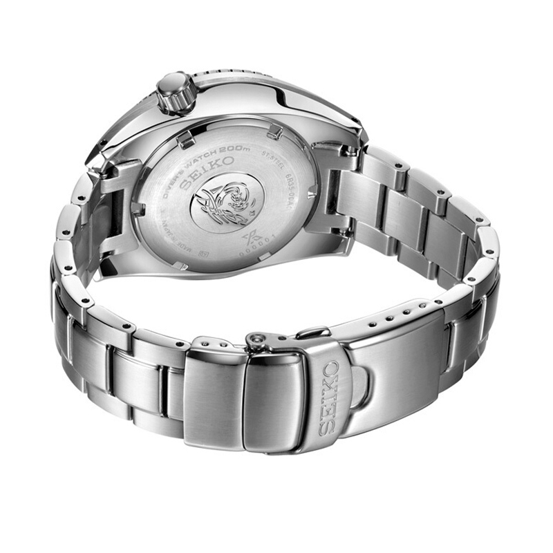 seiko精工6r手表男绿水鬼机械表200m潜水表新款小mm男表spb103j1