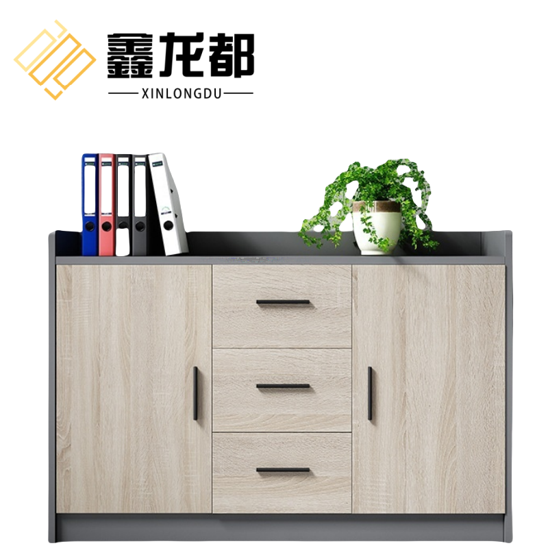 鑫龙都矮柜两门三抽个高清大图