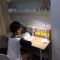 写字桌学生学习桌经济型电脑桌台式家用办公桌子简约现代卧室书桌 升级版80*40古橡木+伊姆斯椅子