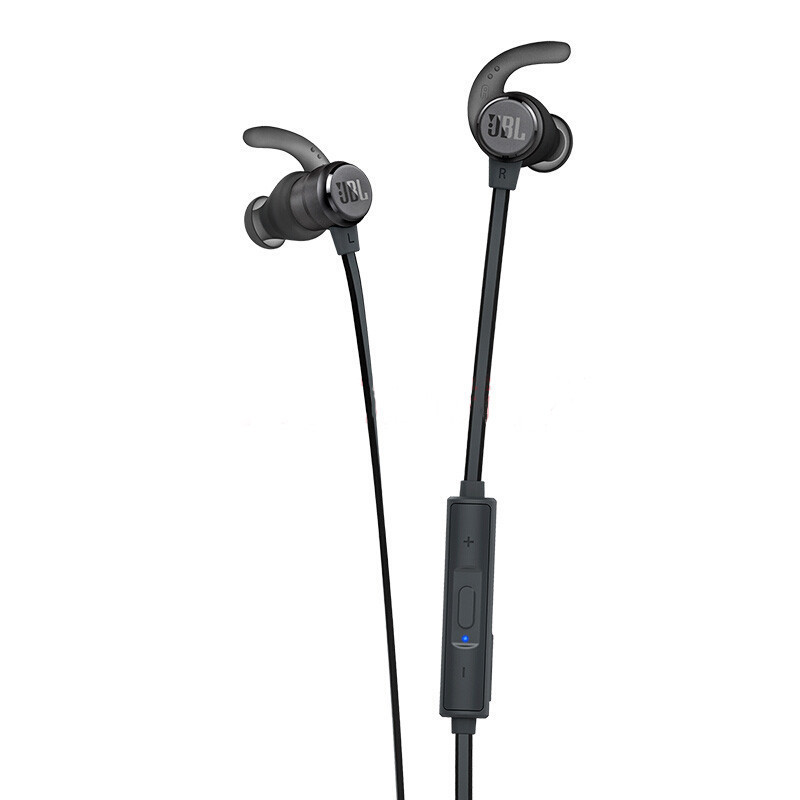 JBL T280BT 入耳式无线蓝牙运动耳机 手机音乐跑步无线耳机耳塞 磁吸带麦 寒光灰