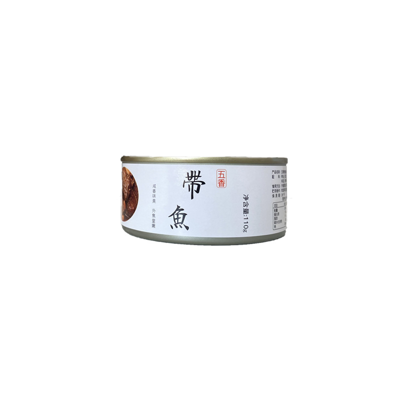 良时海 五香带鱼罐头110g/罐 *6罐 海鲜熟食 即食下饭下酒菜 罐头带鱼 带鱼段鱼罐头高清大图