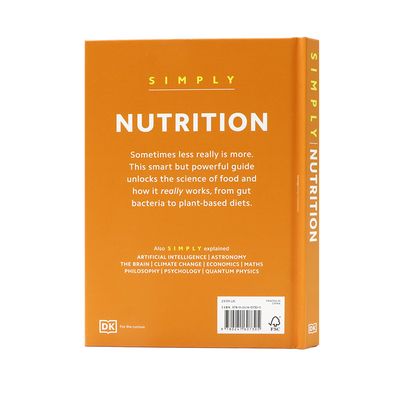 [正版]DK出品简单的营养学英文原版 Simply Nutrition 适合初学者的营养指南科学参考资料进口英文版书籍高清大图