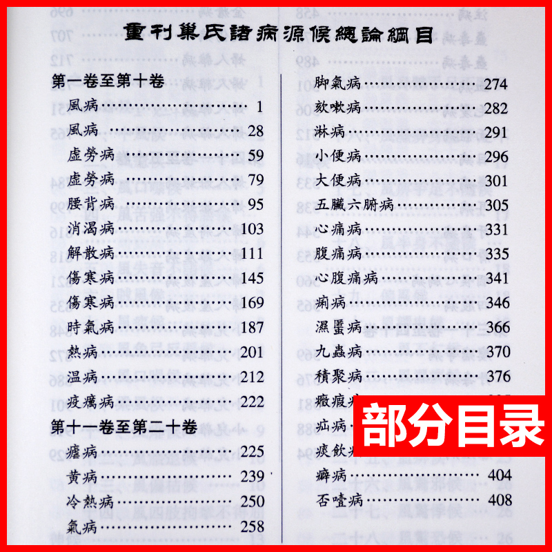 [正版]诸病源候论校注繁体版隋巢元方原著丁光迪校注中医中醫古籍整理叢書重刊諸病源候論校注中医临床病症诊疗人民卫生出版社高清大图