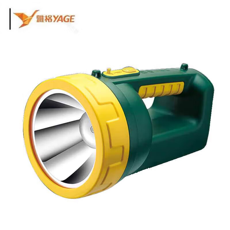 雅格/YAGE 强光巡防应急锂电手提灯3W YG-H101