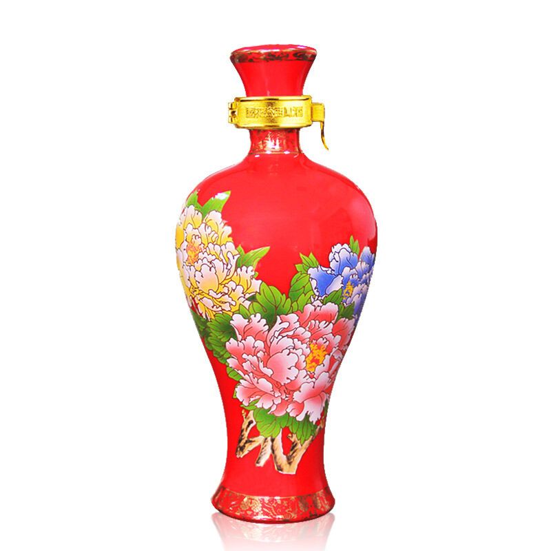 西凤酒国花瓷凤香型白酒单位瓶