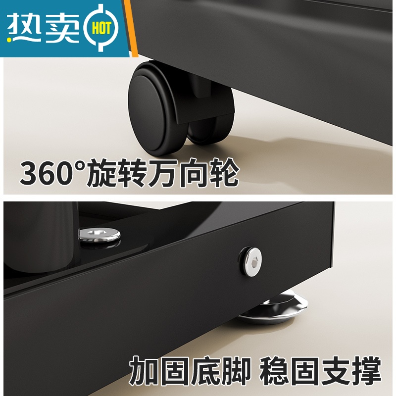 敬平简易衣帽架落地卧室内挂衣架家用单杆式移动置物折叠晾衣服的架子 1.2米黑色⭐加粗⭐22管粗晾晒架高清大图