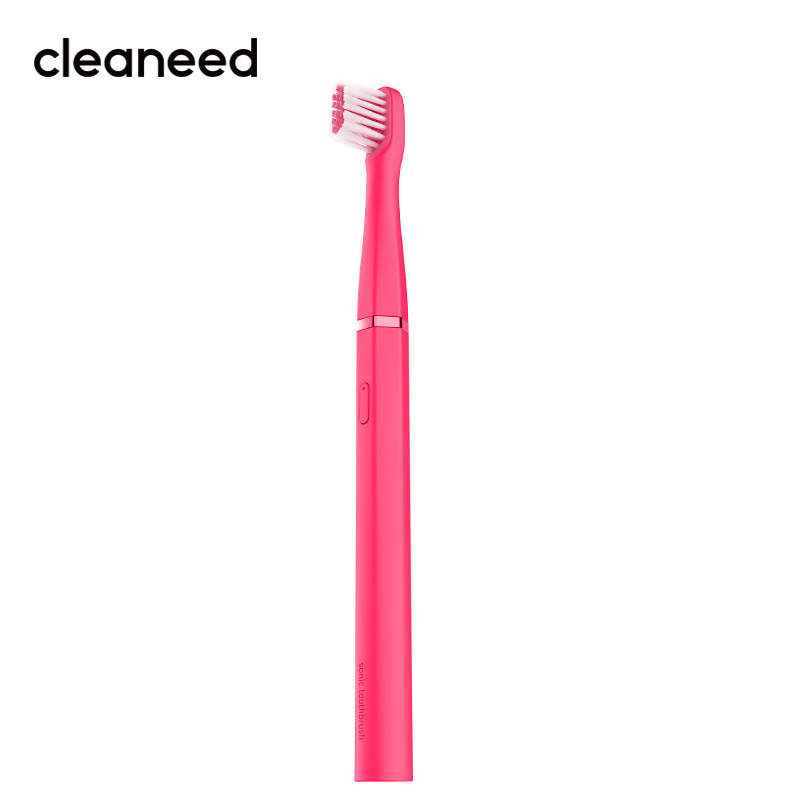 cleaneed电动牙刷 成人声波震动 智能清洁 电动牙刷 牙龈呵护（自带刷头＊2） 蔓越莓