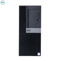 戴尔(DELL)OptiPlex5060MT 商用台式电脑 单主机(Intel i3-8100 8GB 1T+256G固态 4G独显 刻录 W10H)商用办公 家用娱乐 性价比机