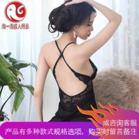 情趣内衣女诱惑套装骚透明开档大码激情夜火带蕾丝制服睡衣